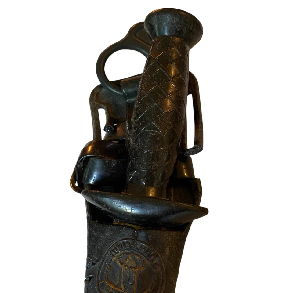 Vintage AQUALUNG US DIVERS Stainless Steel Scuba Dive Knife with Sheath & Straps - Image 4 of 4