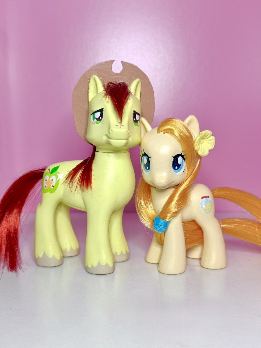 Custom OOAK MLP G4 Figure | Brushable BrightMac + PearButter
