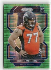 2021 Panini Prizm #430 Quinn Meinerz Neon  !Green Pulsar