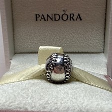 272A NWOT AUTH PANDORA SS BASEBALL CHARM #790969 RETIRED!