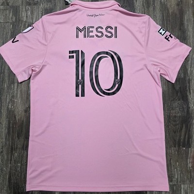 2023 Adidas Inter Miami FC Home Soccer Jersey Lionel Messi Men L