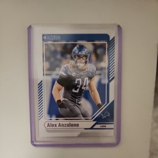 Alex Anzalone  football card for sale and it's in great condition.