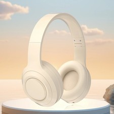 Wireless Bluetooth Over-Ear Headphones HiFi Stereo Noise Reduction with Mic