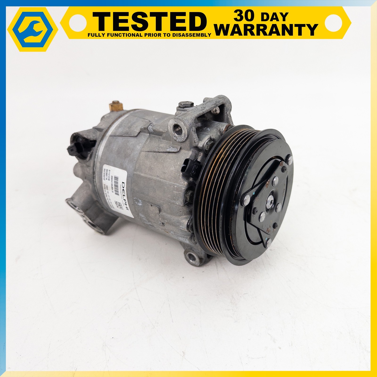 14-24 MASERATI GHIBLI QUATTROPORTE LEVANTE AC AIR CONDITIONING COMPRESSOR OEM