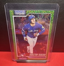 Topps 2026 celebration Daulton Varsho Green  confetti  Toronto Blue Jays #2
