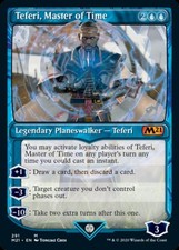 MTG English Showcase Teferi, Master of Time (291) NM Normal Magic 2021 Core Set