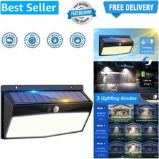 Solar Lights Outdoor Garden, 368LED Super Bright Solar Security Lights Outdoo...