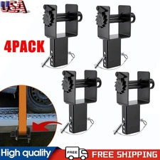 4 PCS Heavy Duty Trailer Stake Pocket Winch 5400 LBS Trailer Stake Pocket Winch