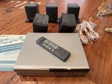 YAMAHA TCD-AV1 Cinema System AV-1 CD Player Receiver With 5 Speakers Remote