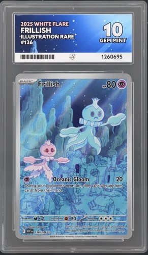 Frillish graded ACE 10 for sale on eBay