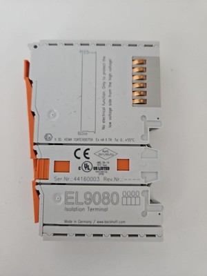 Beckhoff EtherCAT EL9080 Isolation Terminal I/O Card
