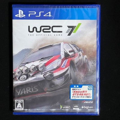 PS4 - WRC 7  (JP Ver.) New Sealed