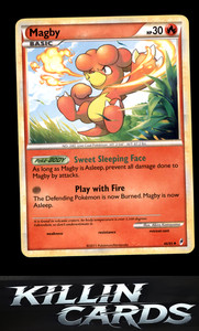 Magby 46/95 Pokemon Uncommon Call of Legends Card LP