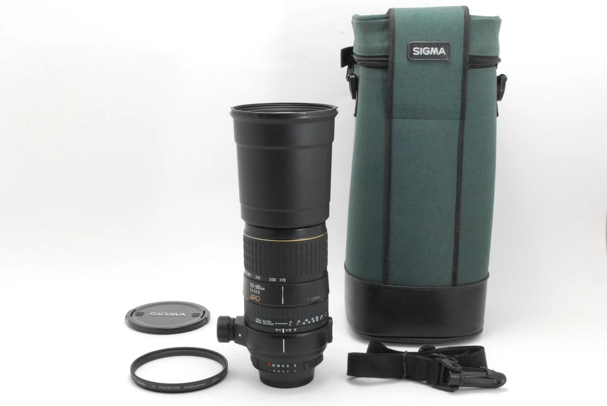 ◆動作確認済み◆SIGMA 170-500mm APO four Nikon◆ Sigma Nikon F Camera Lenses 170-500mm Focal for sale | eBay