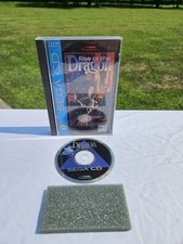 Rise of the Dragon (Sega CD, 1994) CIB - Game Instructions & Foam | Tested