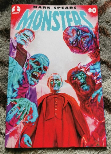 MARK SPEARS MONSTERS # 0 NM 2026 DELUXE CLASSIC UNIVERSAL MONSTERS VARIANT !