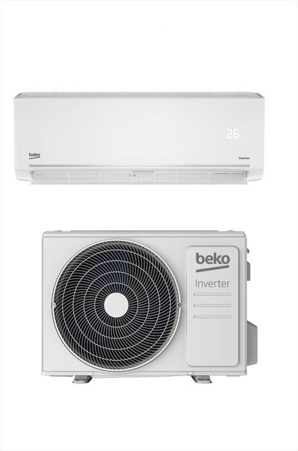 Climatizzatore Inverter 12000Btu Monosplit A+++/A++ R32 BEEPGH125+BEEPGH126 Beko