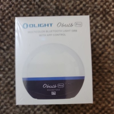 Olight Obulb Pro Black LED Night Light with Bluetooth APP Control Without Mcc 1A