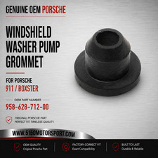 Genuine Porsche 911 Boxster Windshield Washer Pump Grommet 95862871200