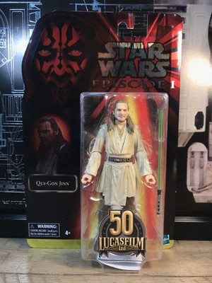 QUI-GON JINN MOSC Episode I 50th Retro TPM STAR WARS The BLACK SERIES 2021 6in.