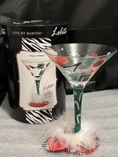 Lolita Shop-a-Holiday Love My Martini Glass