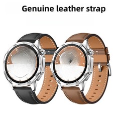 Quality Watch Strap Band Reversible Genuine Leather Pin Buckle 22MM Universal