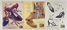90s Magazine Advertisement 3 Page Payless Shoesource Shoes TEEN Print Ad Vintage