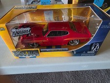 Jada Bigtime Muscle 1971 Pontiac Gto Judge Red Color 124
