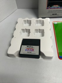 BLITZ Action Football (Vectrex)  Box, Cartridge & Overlay! Tested