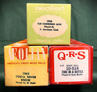 Player Piano Roll QRS and Aeolian Rolls - Great Songs!