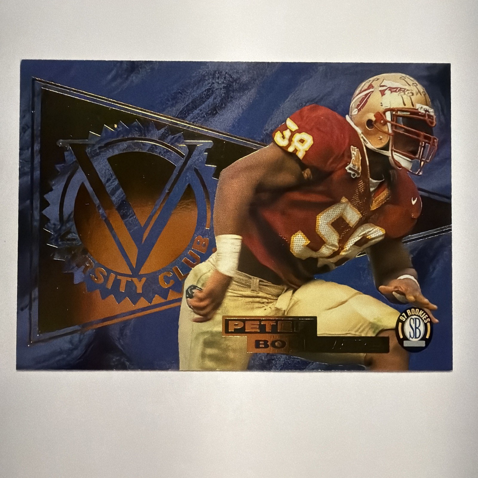 1997 Score Board Rookies - Varsity Club Peter Boulware #V13 (RC)