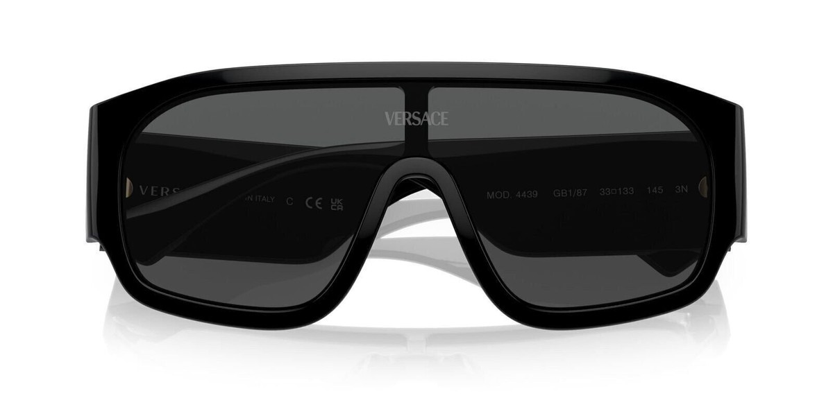 VERSACE Sunglasses VE4439 GB1/87 Black/Dark Grey Unisex NEW VERSACE BRAND NEW VERSACE VE4439 GB1/87 Black/Dark Grey  main image 2