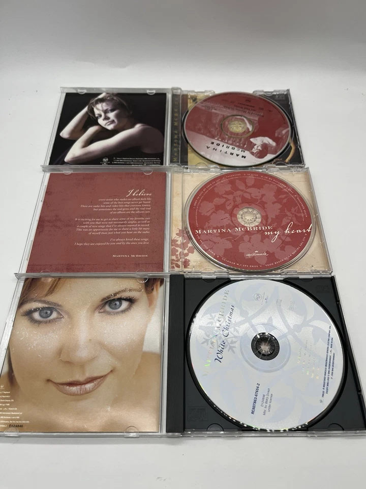 Martin McBride CDs Lot Of 6 Timeless Emotion White Christmas — 第 4/4 张图片