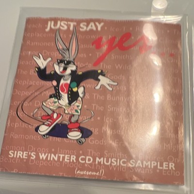 Sire Just Say Yes Sampler Compilation CD Depeche Mode, Erasure, Morrissey 1988