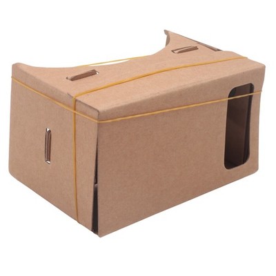 6 inch DIY 3D VR Virtual Reality Glasses Hardboard For  Cardboard F6H94637