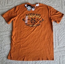 Harley Davidson Shirt HDMC Gateway St Louis Men&rsquo;s Large Orange Cotton New W/Tags