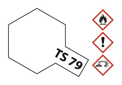 Tamiya Acryl Sprühfarbe TS-79 Klarlack seidenmatt 100ml #85079