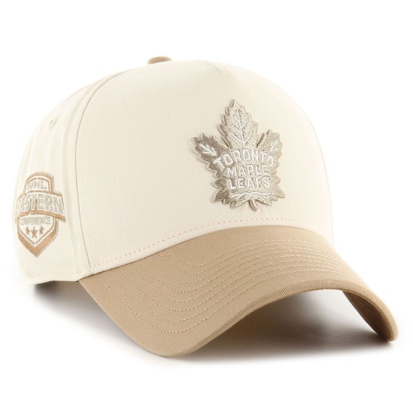 47 Brand Snapback Cap - Sidescript Toronto Maple Leafs Beige-image