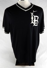 2020 Long Beach State Dirtbags #7 Game Used Black Jersey Baseball XL 669