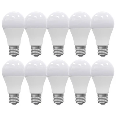 10 X LED A60 Ampoules 11W = 80W Matt E27 1050lm Lumière Chaude 3000K DIMMABLE - Photo 1/2