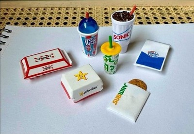   HUGE SALE Mini Brands Fast Food Takeout Series     Rare + Collectible ZURU