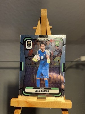 Jalal Hassan 2026 Panini Prizm World Cup Soccer Rookie Card RC #460 Iraq