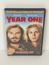 Year One DVD Theatrical  Unrated Widescreen Edition Jack Black Michael Cera