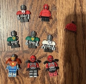 HUGE LEGO Nexo Knights Lot w/ minifigs, mechs, magma temple, see description