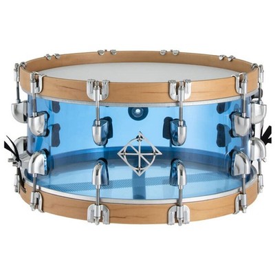 Snare Drum Dixon Cornerstone PDSCST654ACB Seamless See-Through Blue 14'' x 6,5'' A