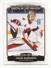 2022-23 O-Pee-Chee Hockey Senators Mads Sogaard Rookie Card #563