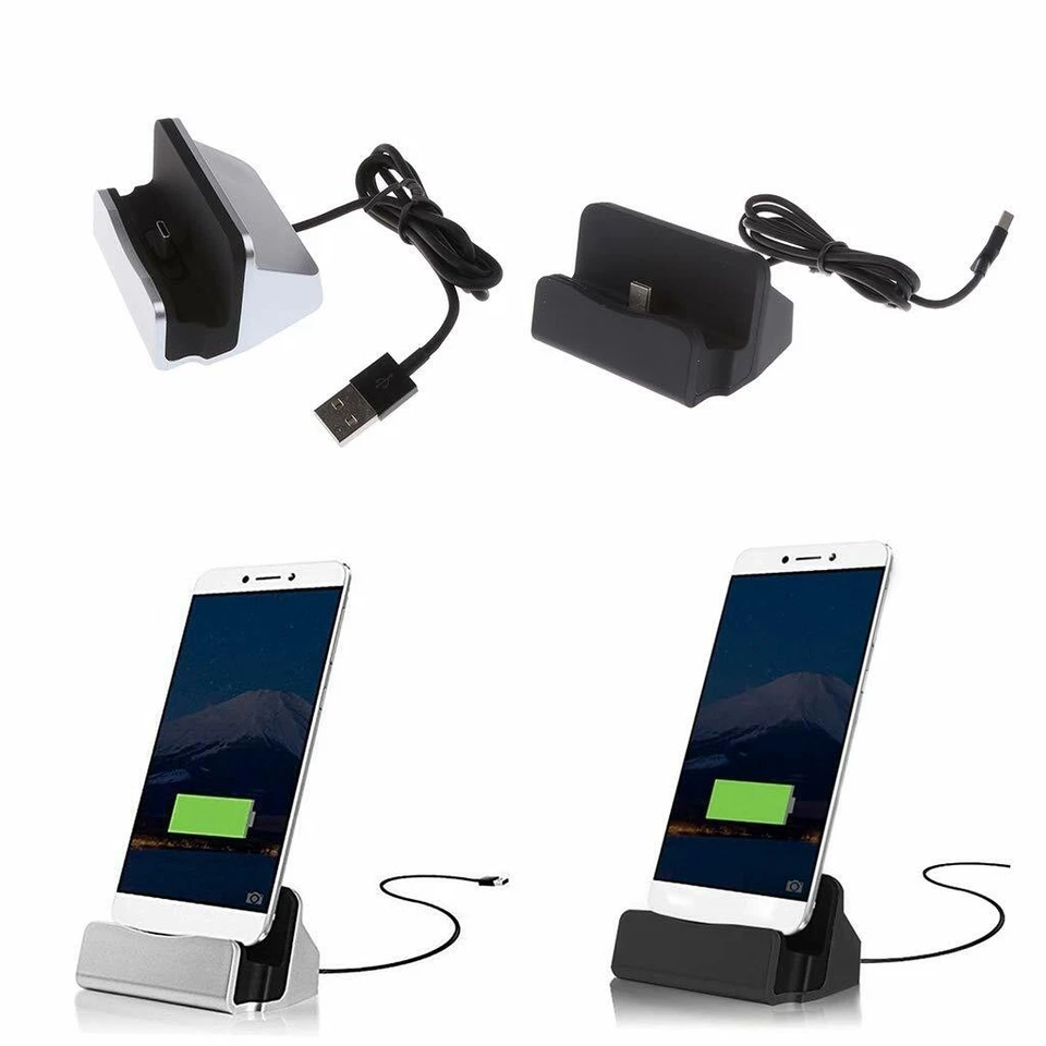 Android Phone Charger Docking Station Cradle Sync Dock for Samsung Nexus 5 SONY# - Image 2 of 4