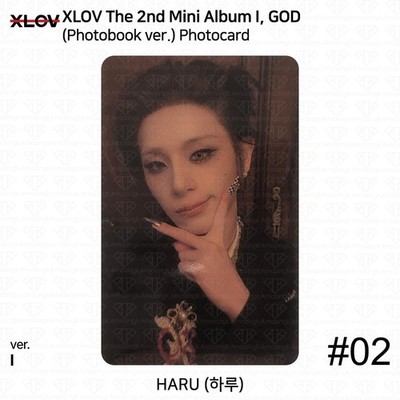 XLOV The 2nd Mini Album I, God Photobook ver. Photocard | eBay