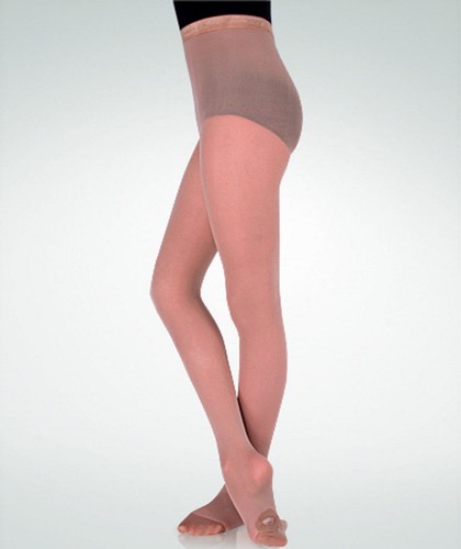 1X-2X Jazzy Tan Convertible Tights 