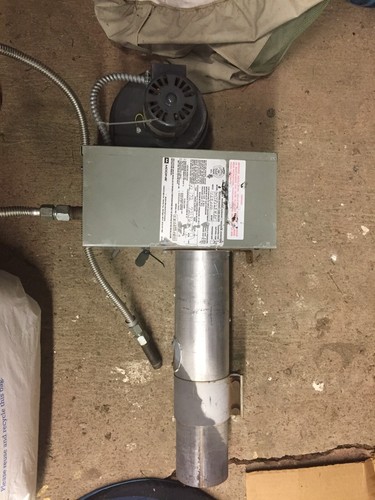 Modine infra red tube heater burner only!! MTP125H35 125,000 BTU Natural Gas - Picture 3 of 3